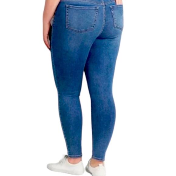 Lane Bryant Jeans High Rise Ultimate Stretch Jegging Ankle Women’s Size 16 Plus - Picture 2 of 10